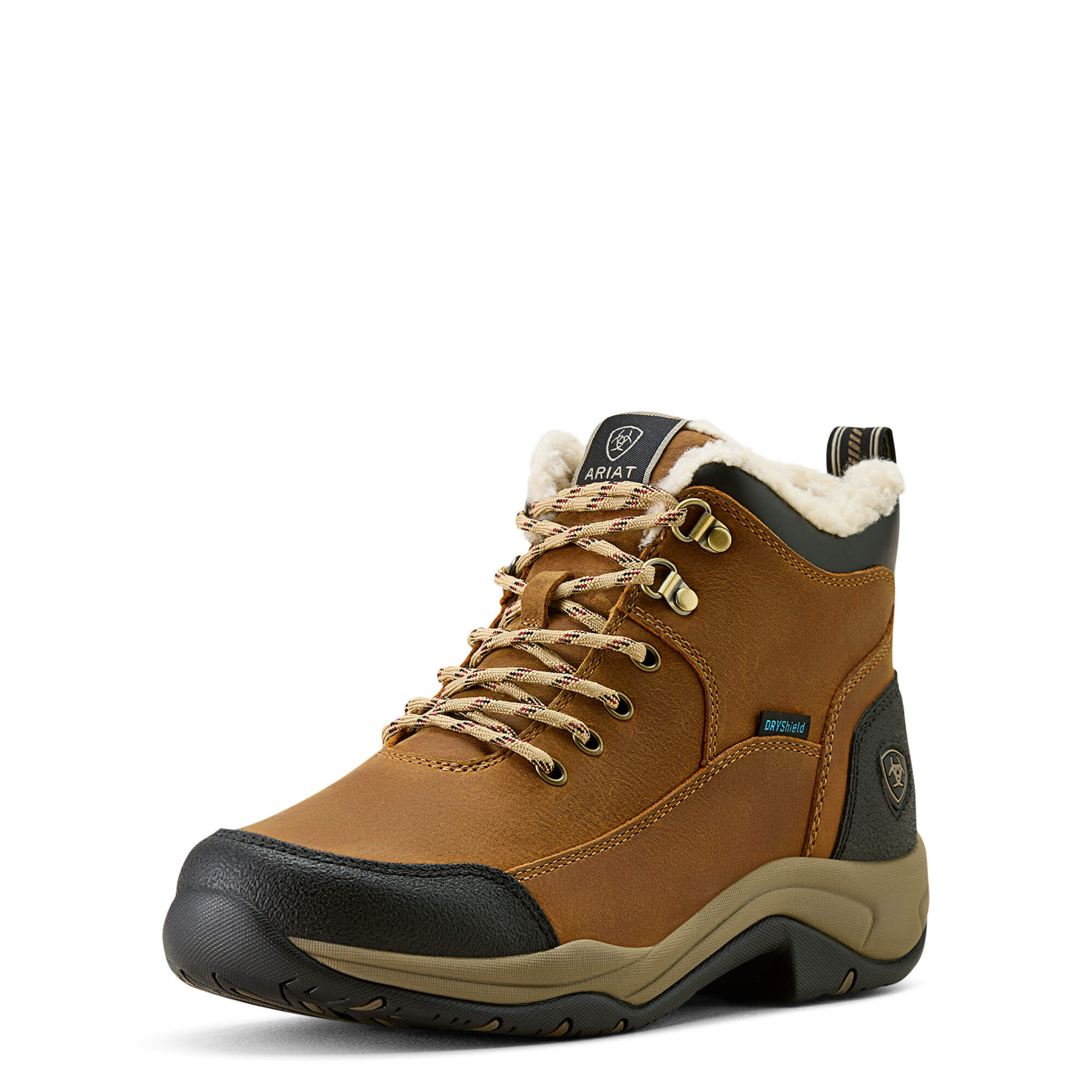 Women's Terrain Sherpa Waterproof Boots in Dusted Wheat, B Medium Width, Size 3, by