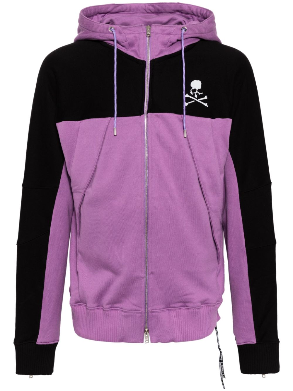 Zip-up hoodie - Purple