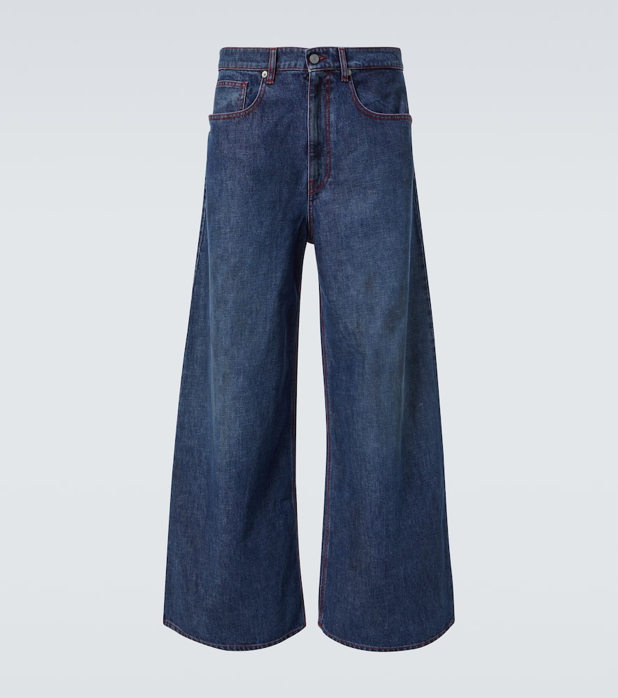 Indiana wide-leg jeans