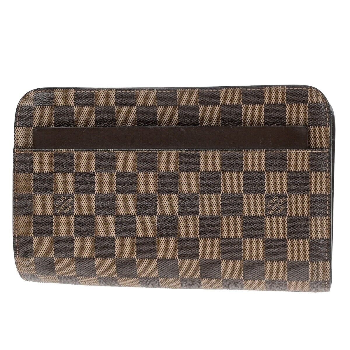 루이비통 여성 Saint Louis Canvas Clutch Bag (Pre-Owned)
