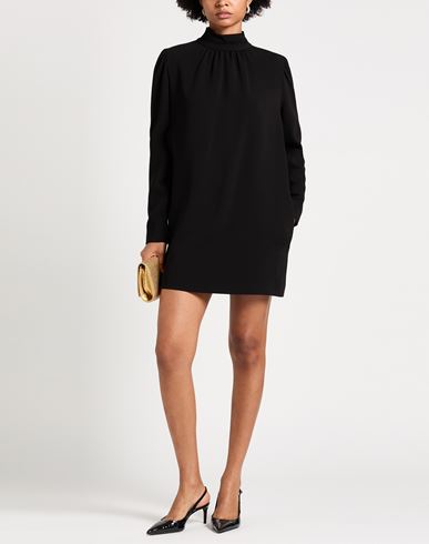 Woman Mini dress Black Size 0 Triacetate, Polyester