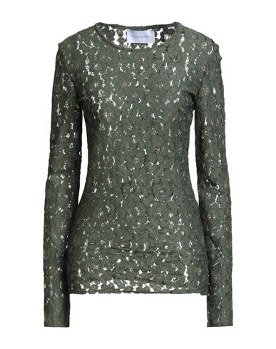 Woman Top Military green Size 10 Polyester