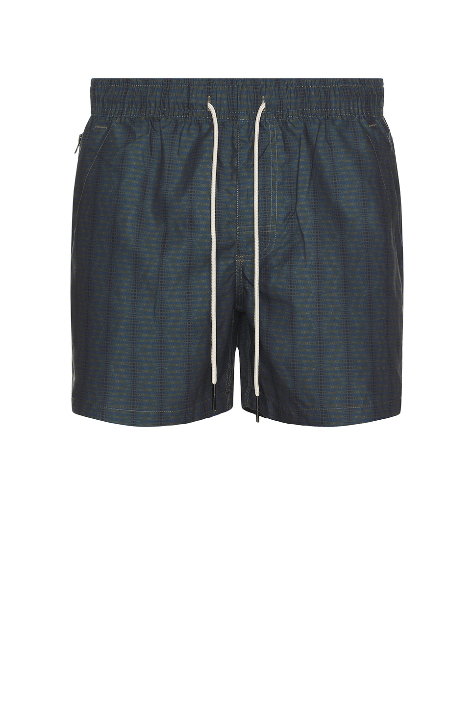 OAS Getrick Swim Shorts in Multi - Blue.  L also in