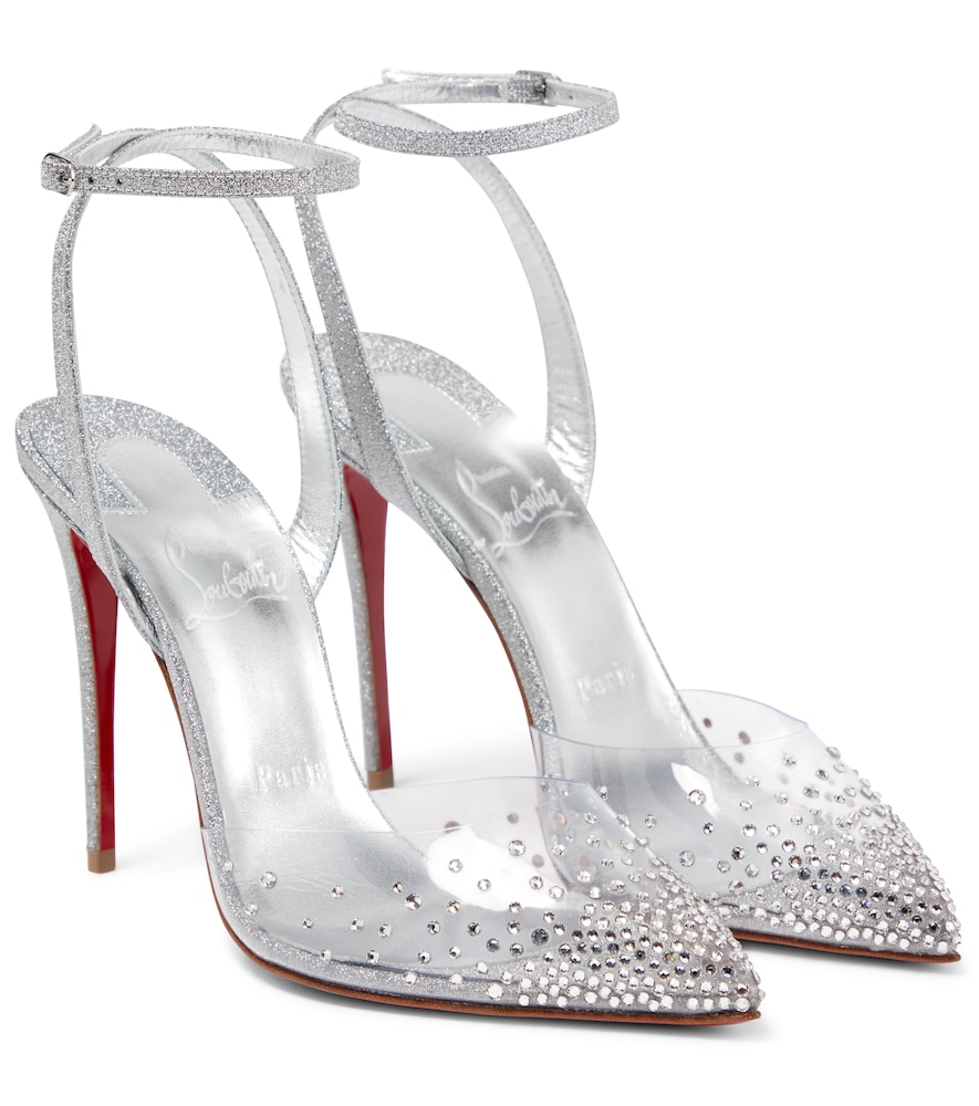 Spikaqueen embellished PVC pumps