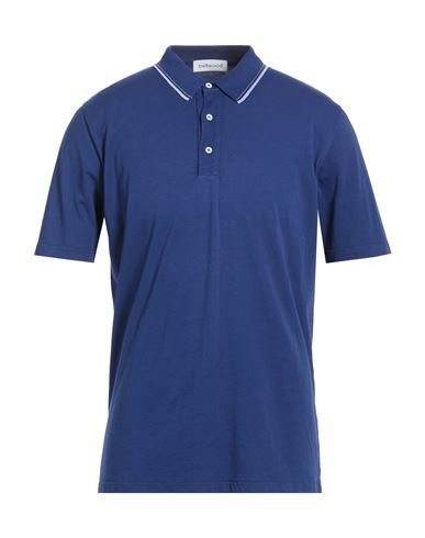 Man Polo shirt Blue Size 42 Cotton