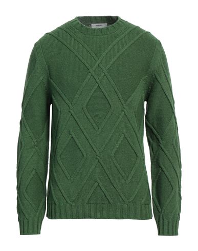 Alpha Studio Man Sweater Green Size 42 Wool, Alpaca wool, Polyamide