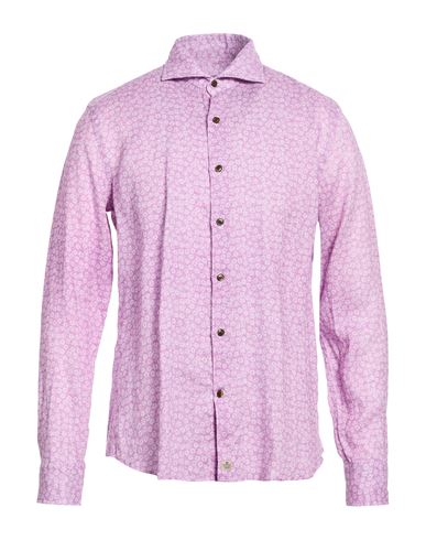 Man Shirt Pink Size 15 ¾ Linen