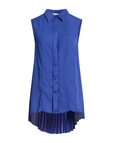 Woman Shirt Blue Size XS Polyester