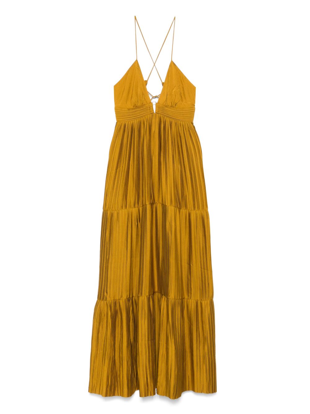 Ba&Sh Wasta midi dress - Yellow