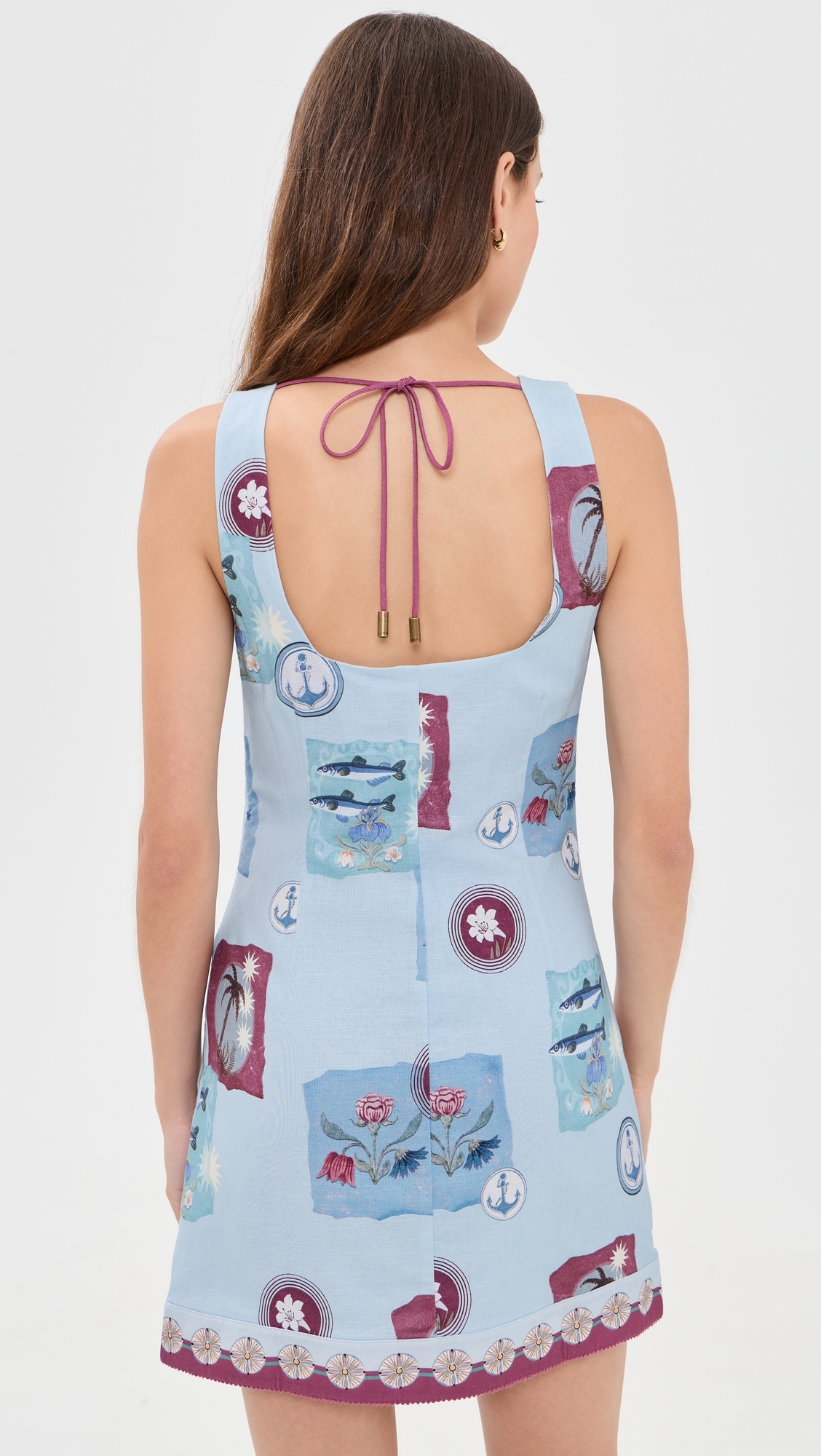 Sintra Mini Dress Blue