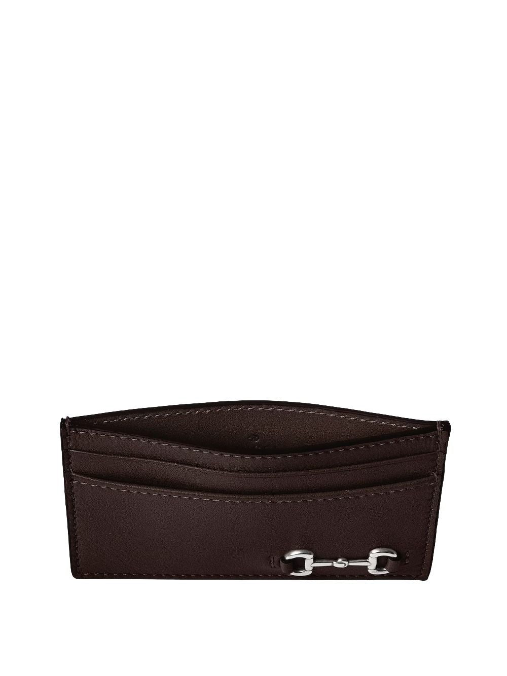 25 Horsebit Card Holder 'Brown'