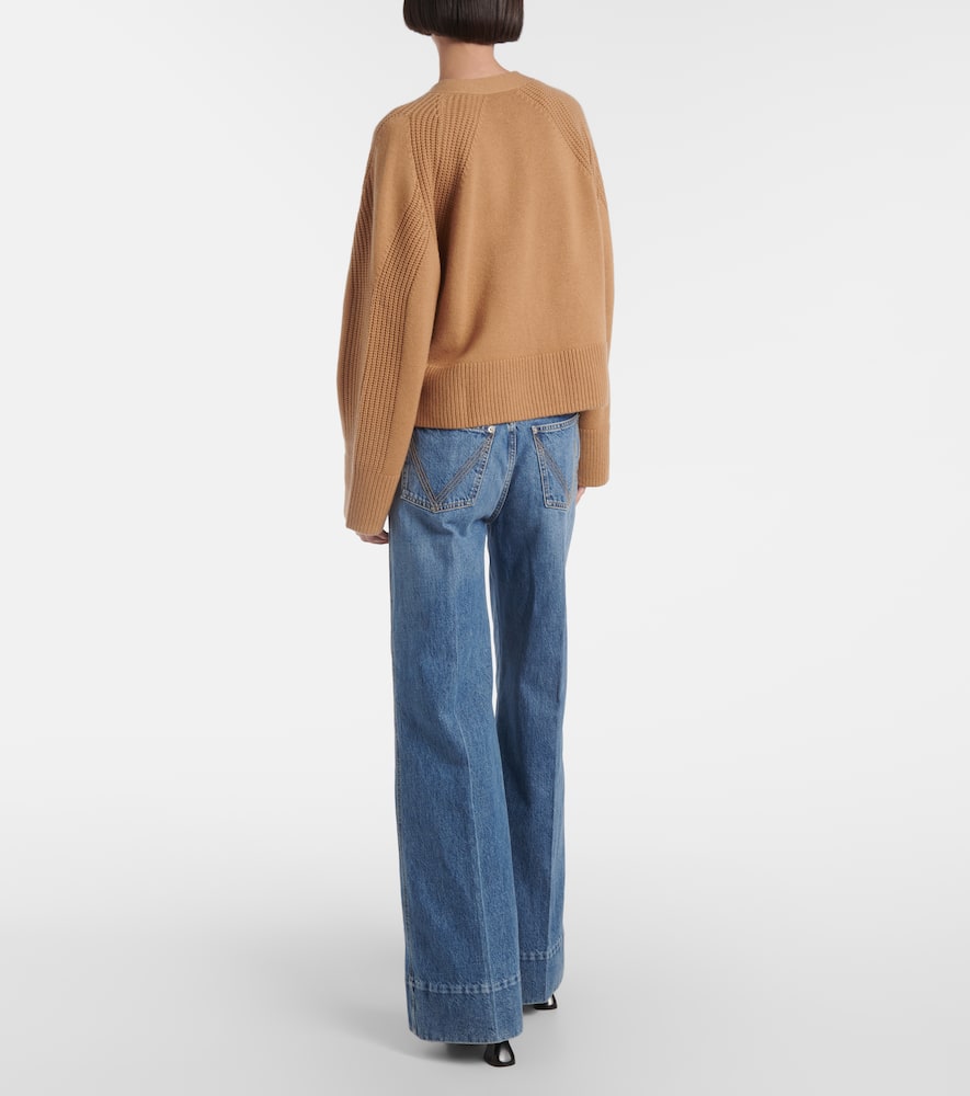 Wool and cashmere cardigan