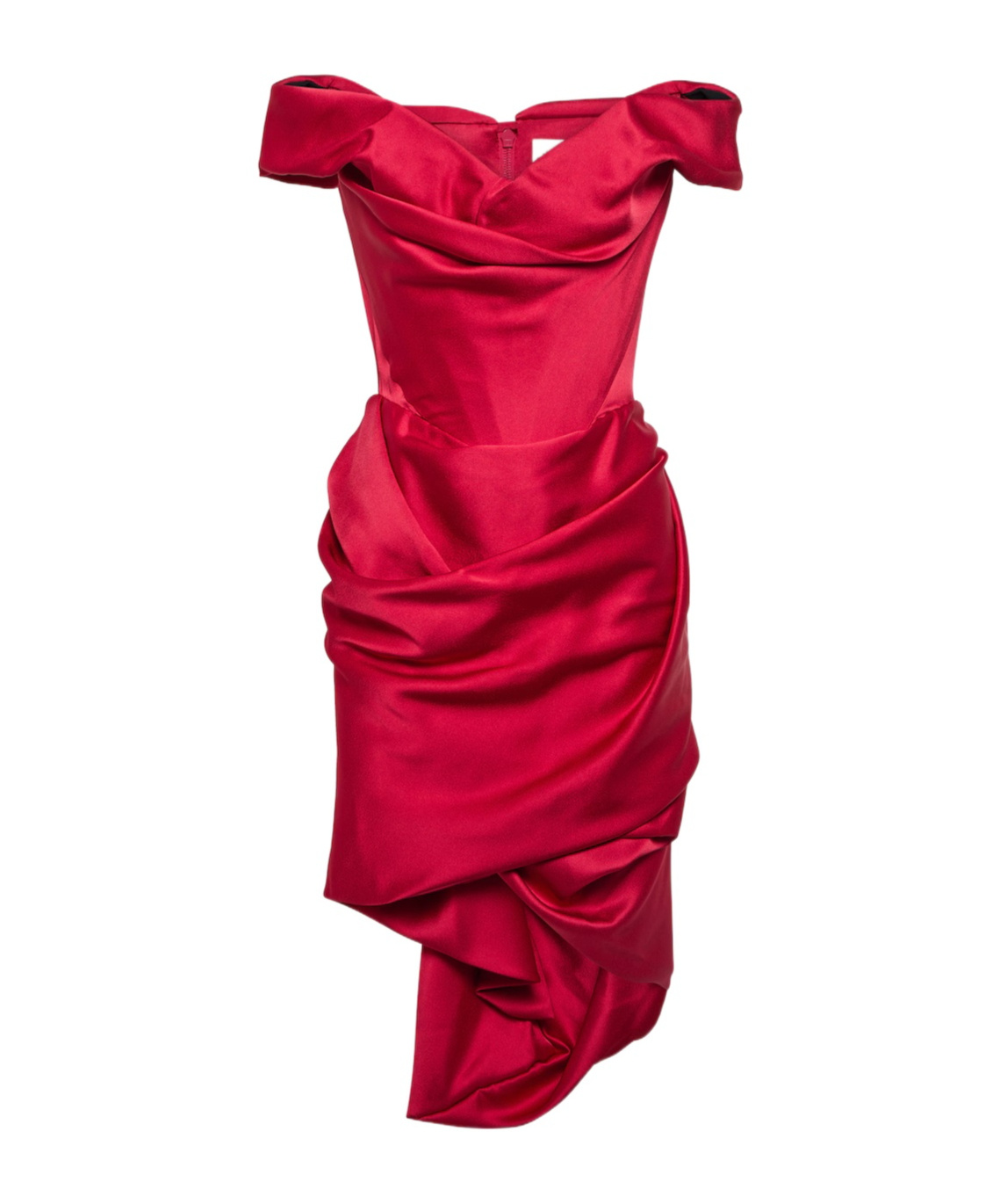 Nova Cora crêpe satin minidress