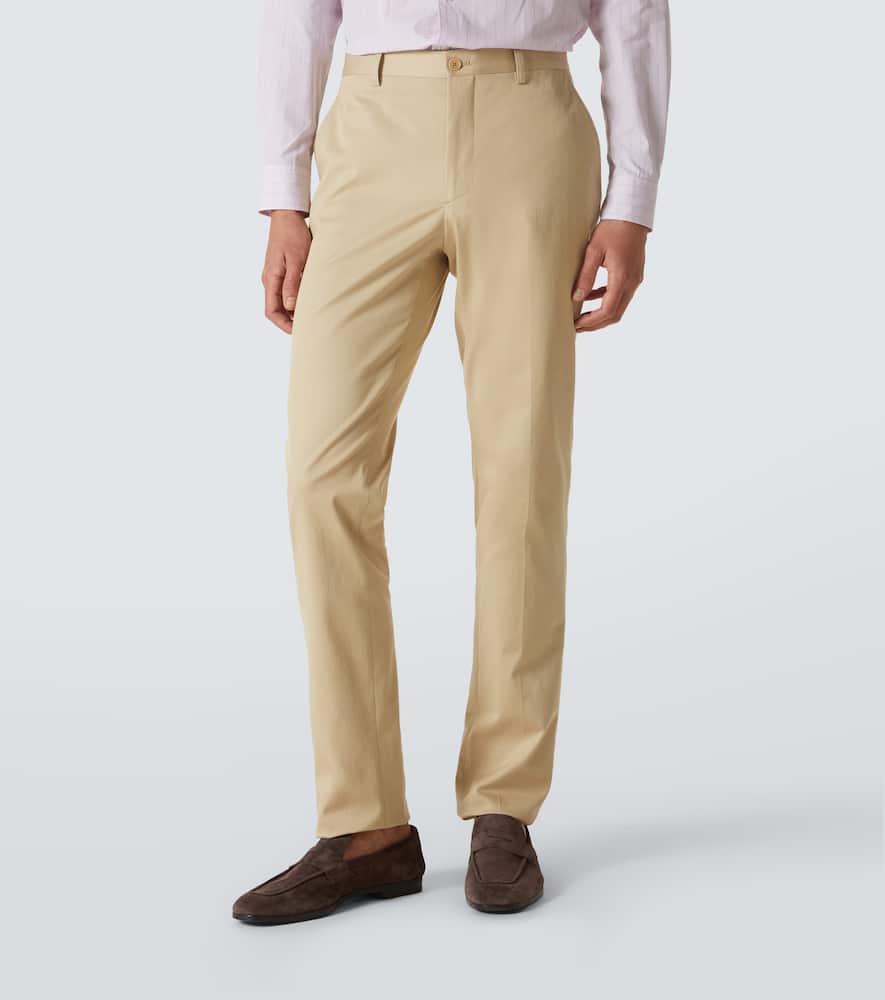Cotton twill chinos