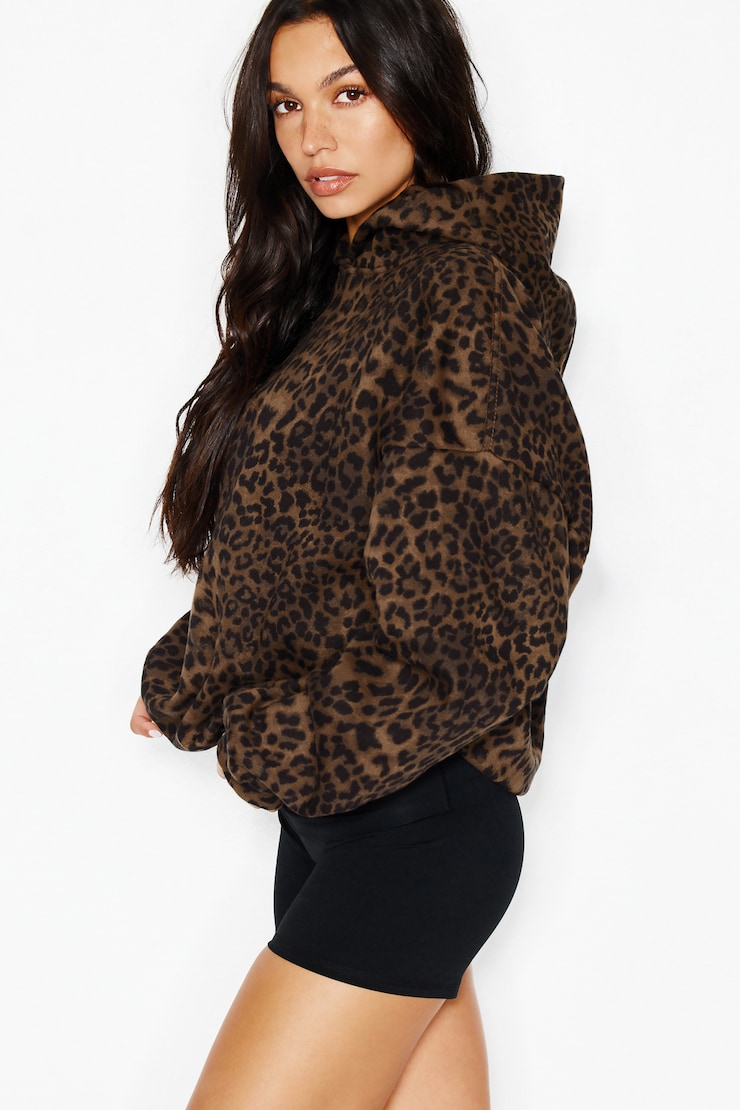 UltraFleece Hoodie - Brown - Women Clothing