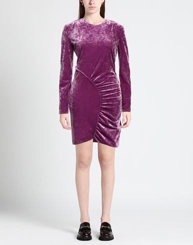 Woman Mini dress Mauve Size 2 Polyester, Elastane