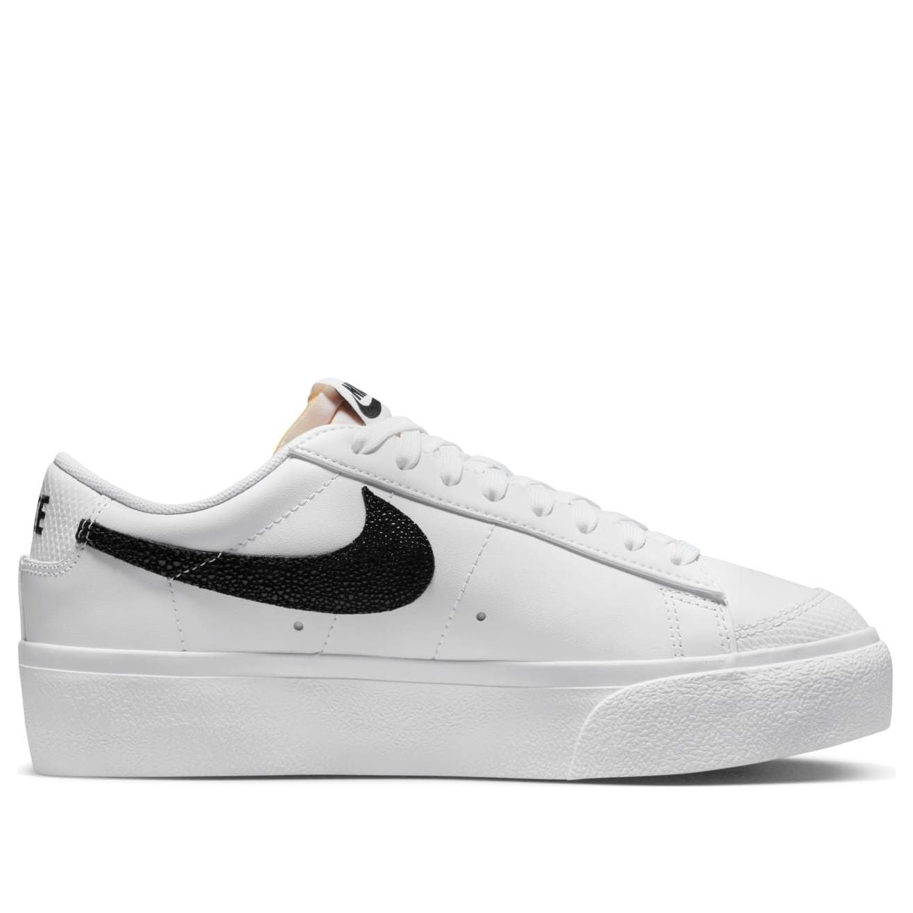(WMNS) Blazer Low Platform 'White Snakeskin'