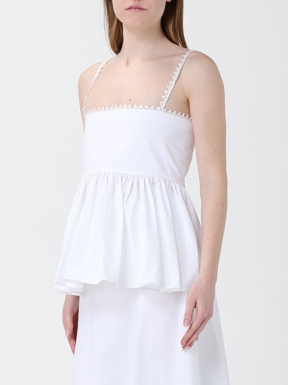 Top Woman color White