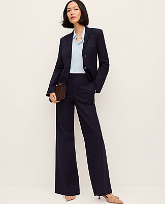 Ann Taylor The Wide-Leg Pant in Doubleweave