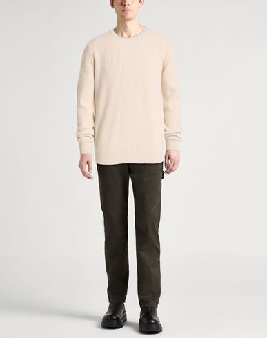 Man Sweater Beige Size 40 Cashmere