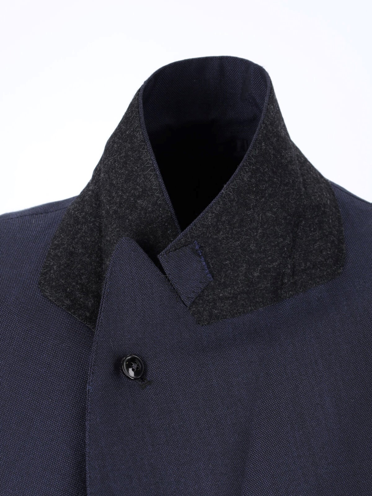 Double-Breasted Blazer In Wool Blend