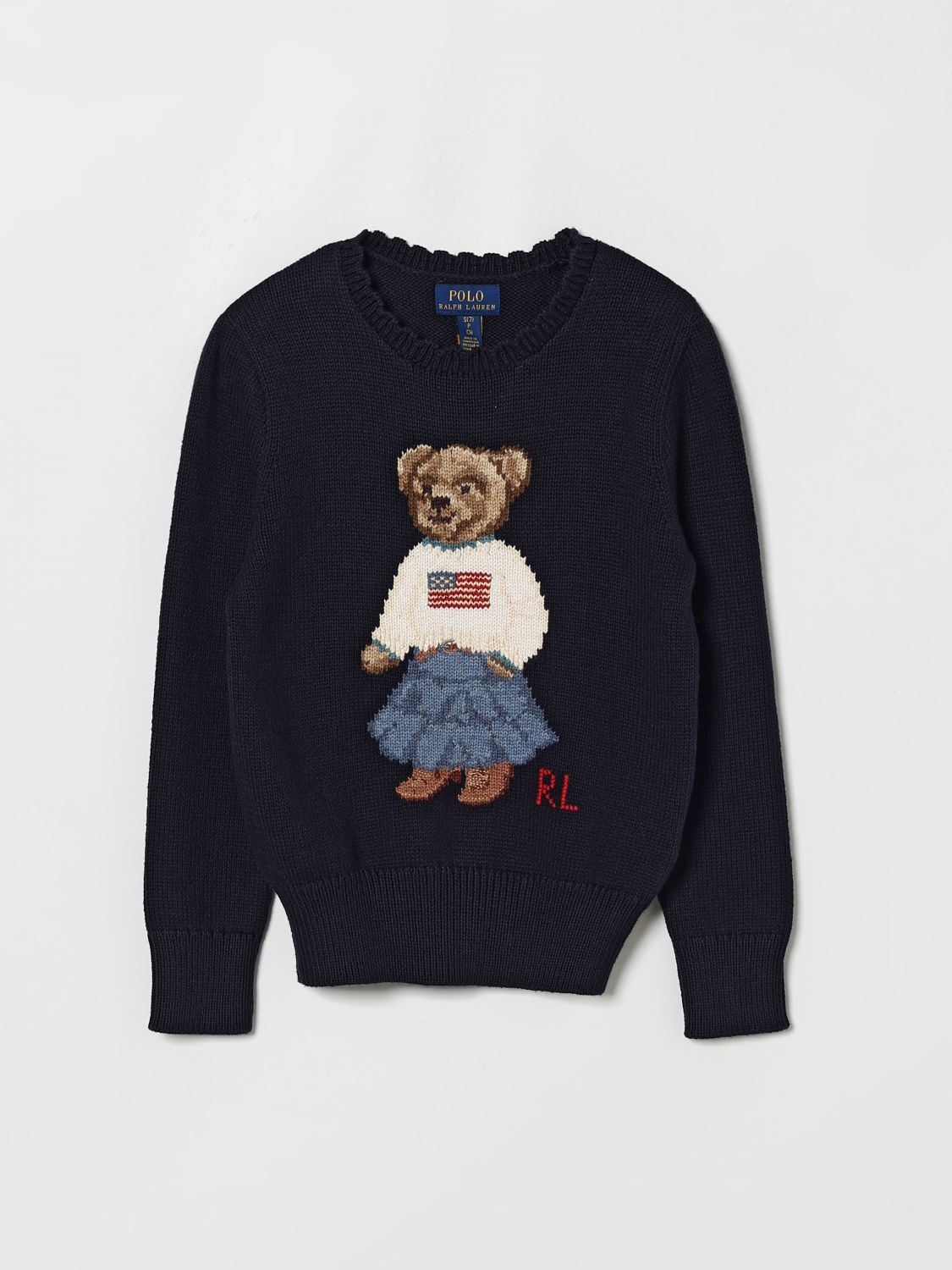 Sweater Kids color Blue