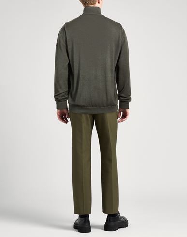 Man Jacket Dark green Size 3XL Virgin Wool