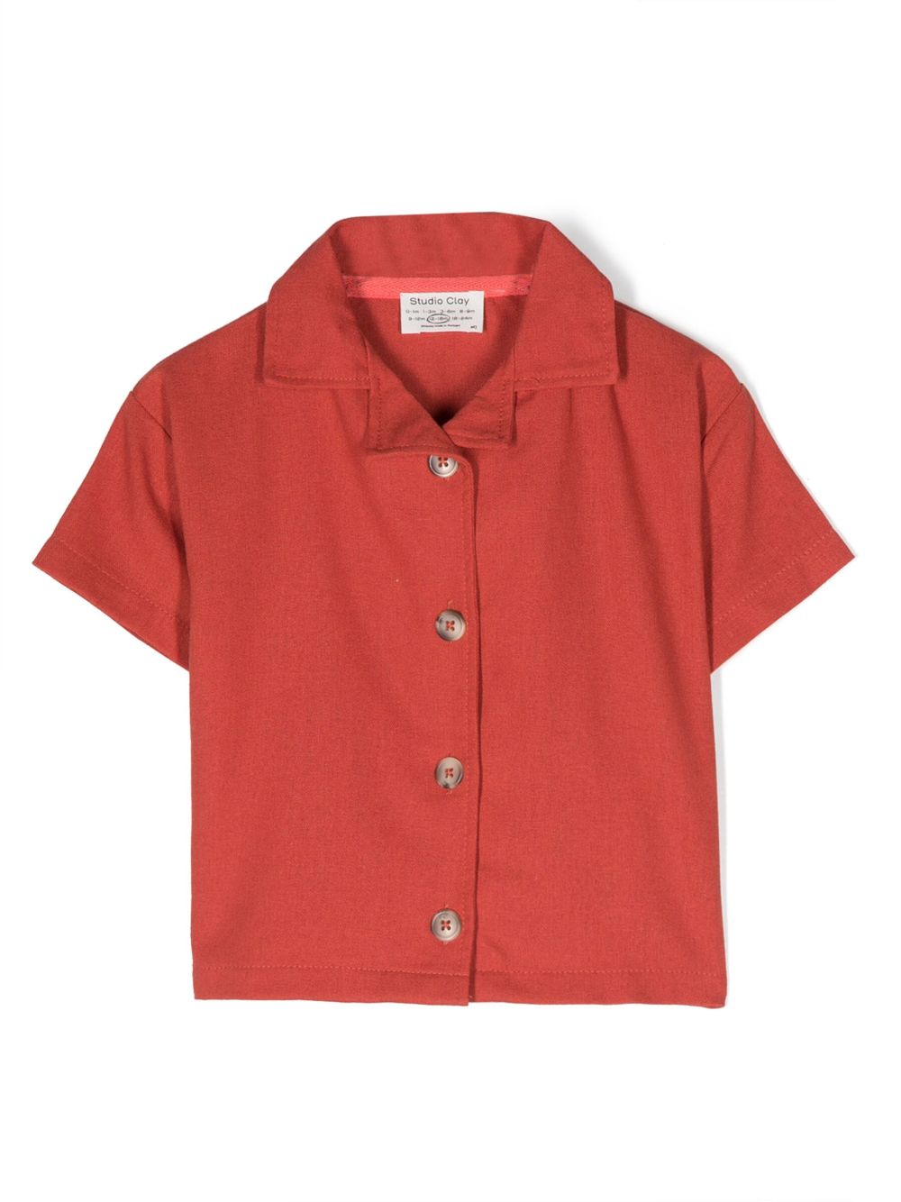 Red Air linen shirt