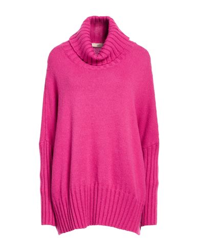Woman Turtleneck Fuchsia Size 6 Polyacrylic, Alpaca wool, Polyamide, Polyester