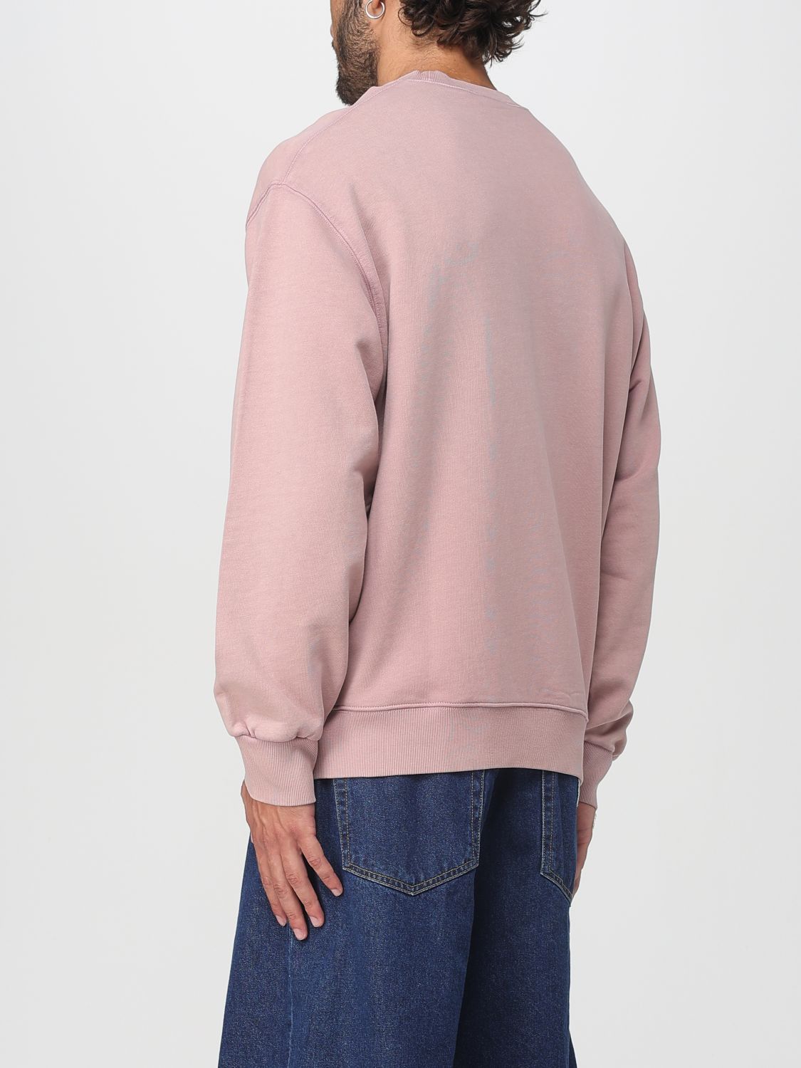 Sweatshirt Men color Pink