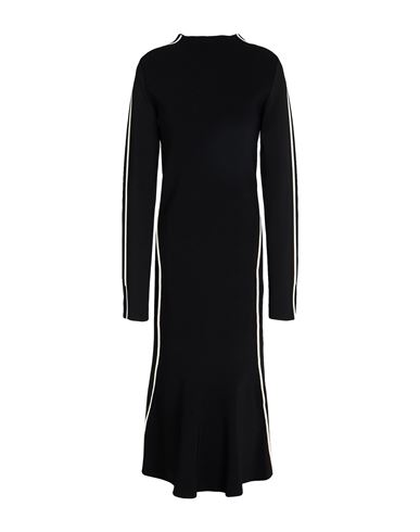 Woman Midi dress Black Size S Viscose, Polyamide, Polyester, Elastane