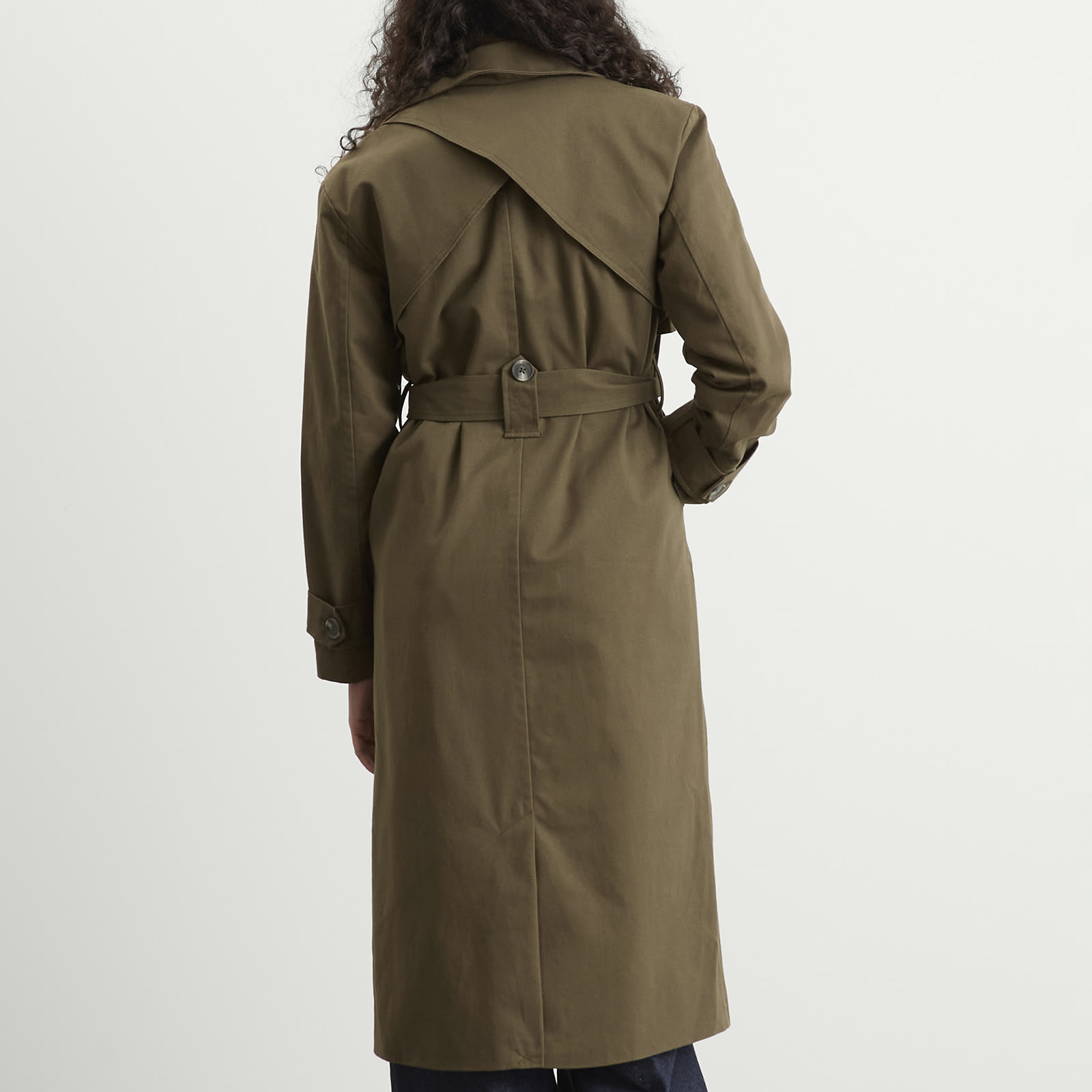 Women's Tabi Trench Coat Khaki