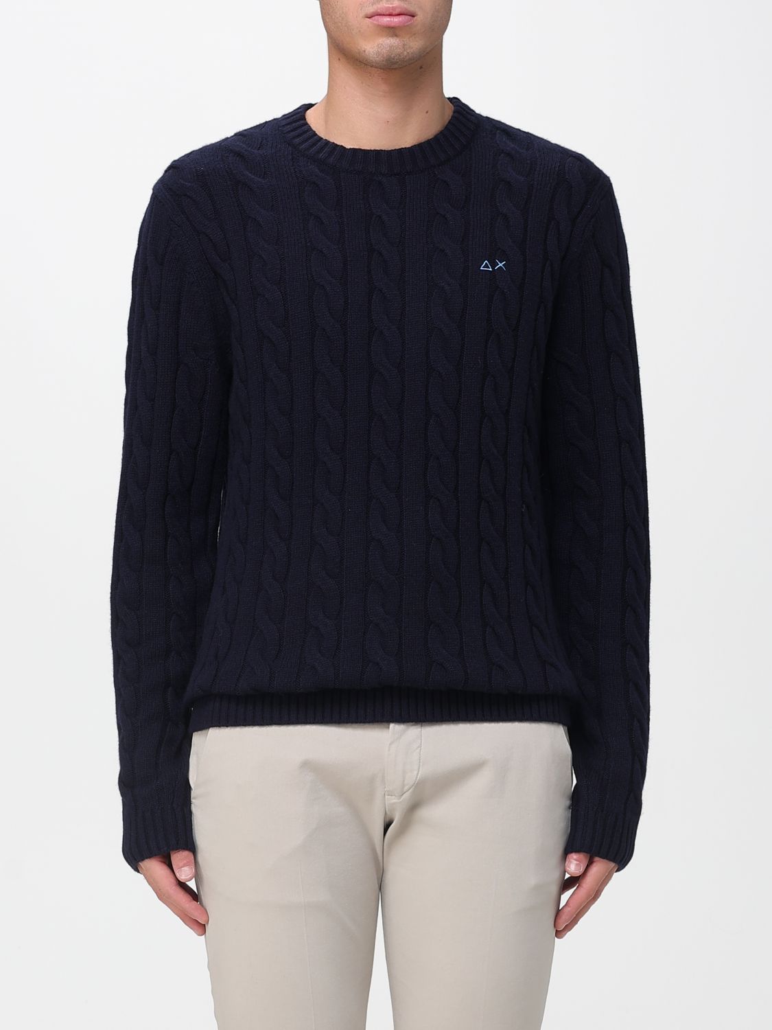 Sweater Men color Blue