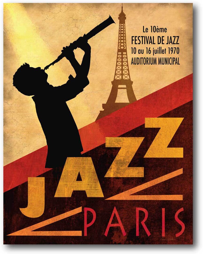 Jazz I Canvas Wall Art