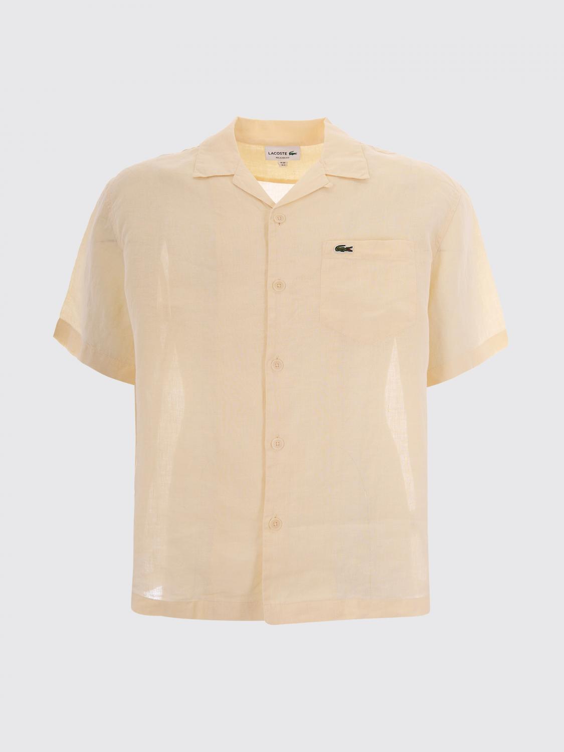 Shirt Men color Beige