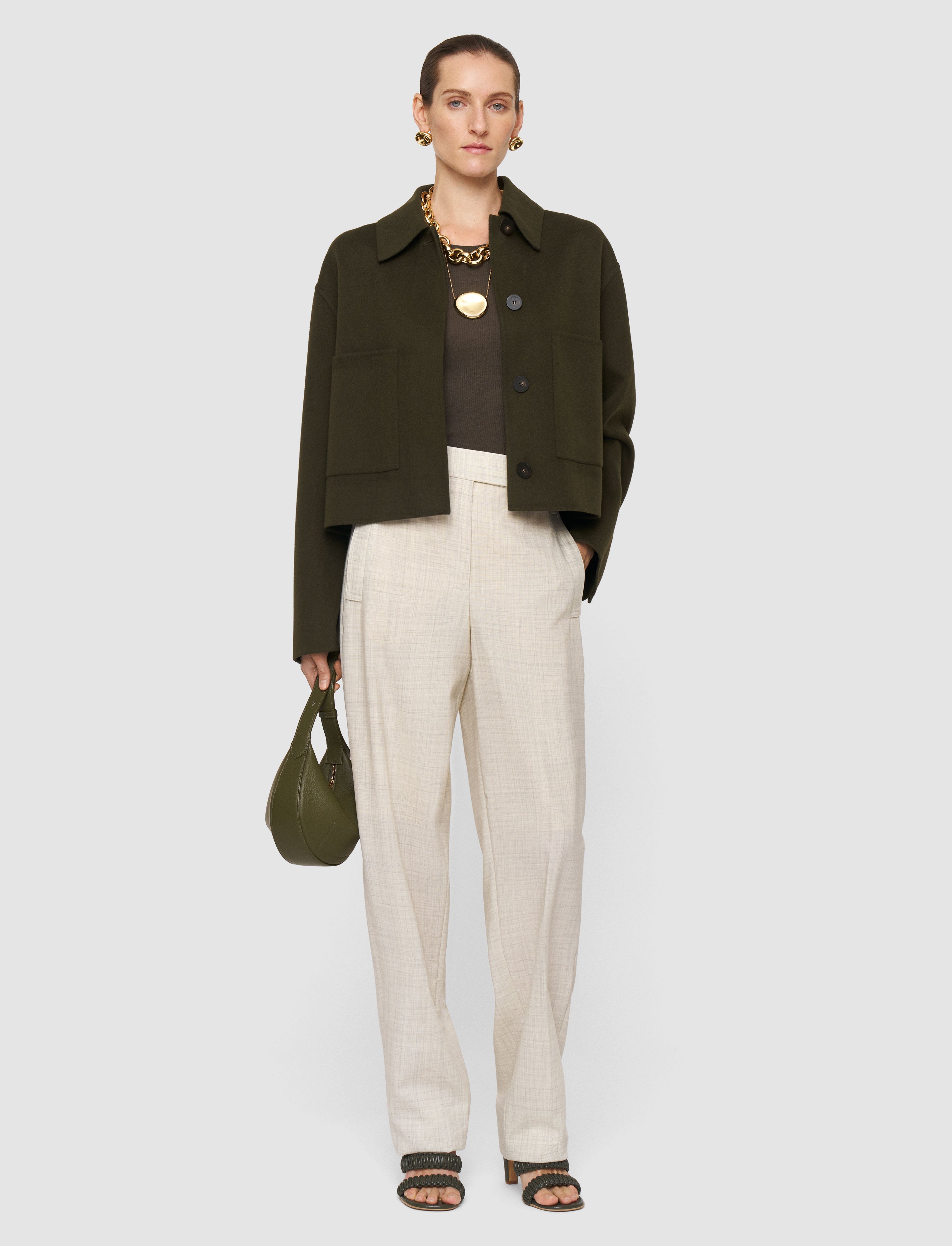Kalaa Light Double Face Wool Jacket - 44