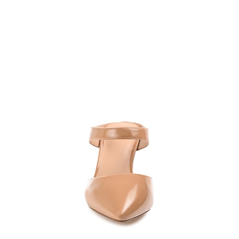 Women's Maevali Pump Sandals (Tan Patent Synthetic)