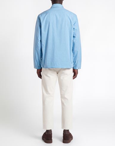 Man Shirt Sky blue Size L Cotton