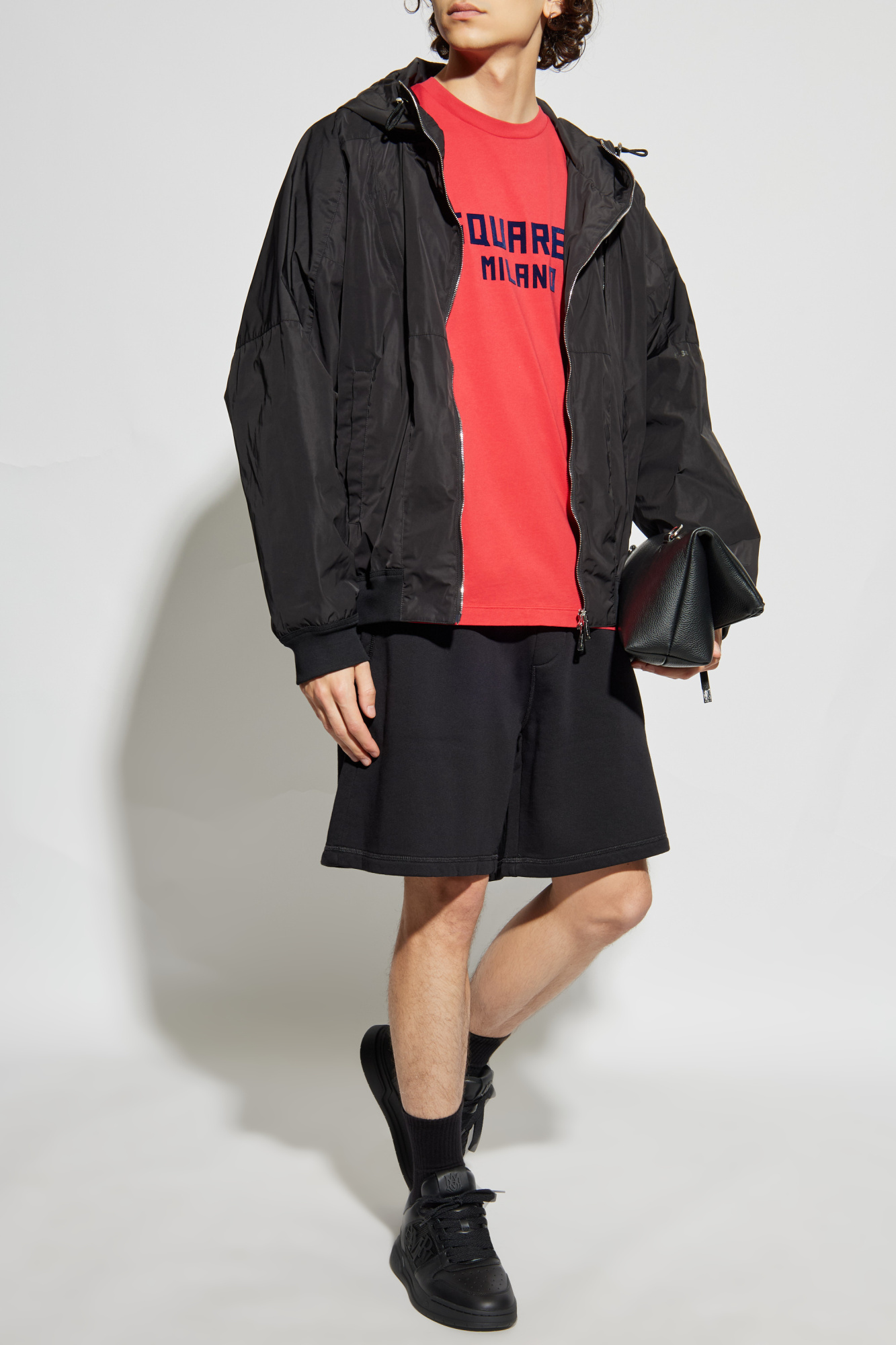 T-shirt With Logo, Men's, Red