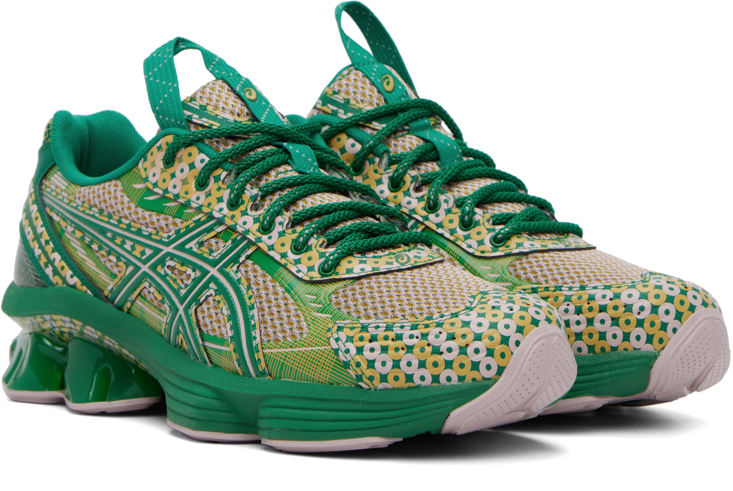 Green Kiko Kostadinov Edition US7-S Gel-Kinetic Fluent Sneakers