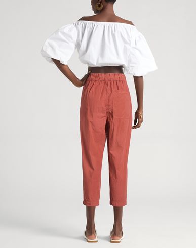 Woman Pants Brown Size 4 Cotton