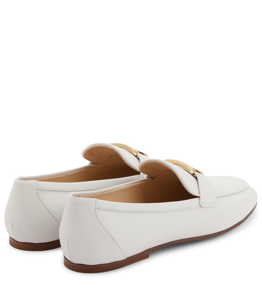T Timeless leather loafers