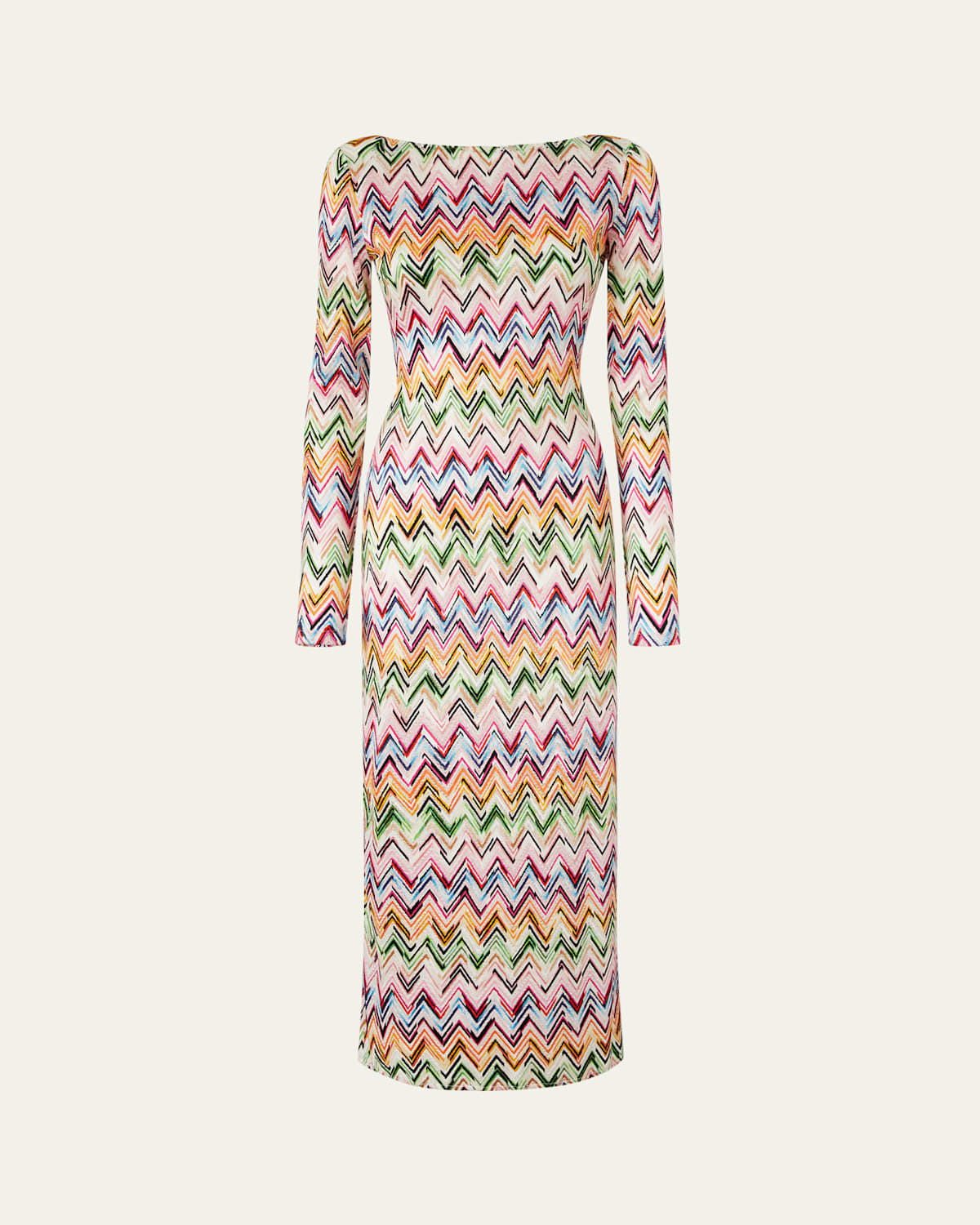 Zig Zag Maxi Beach Dress