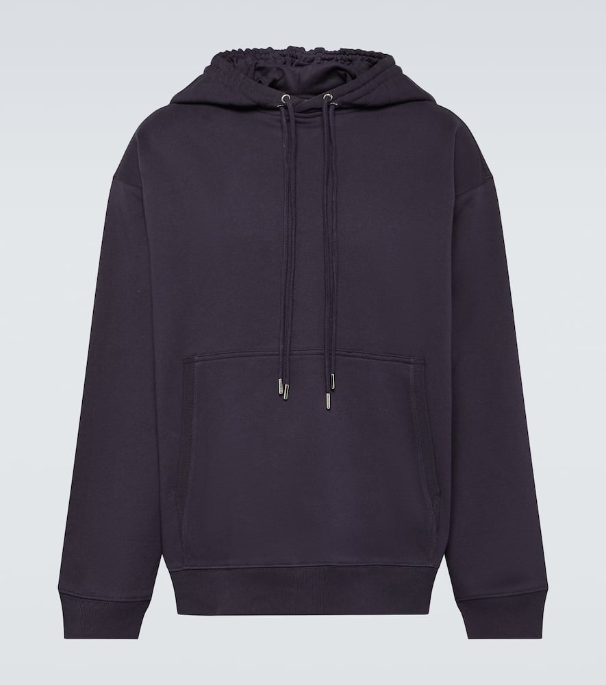 Cotton jersey hoodie