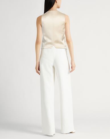 Woman Tailored Vest Cream