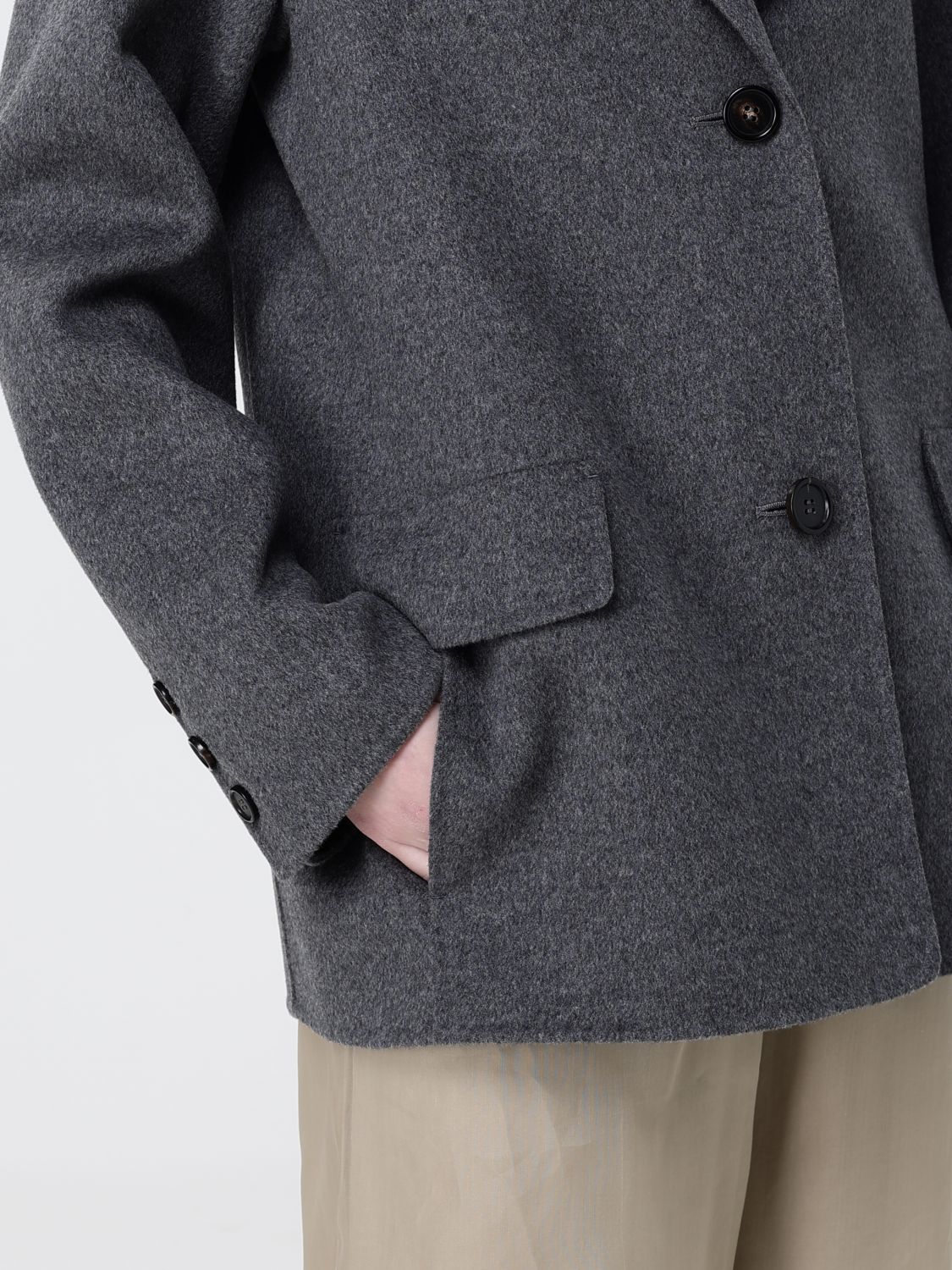 Jacket Woman color Grey