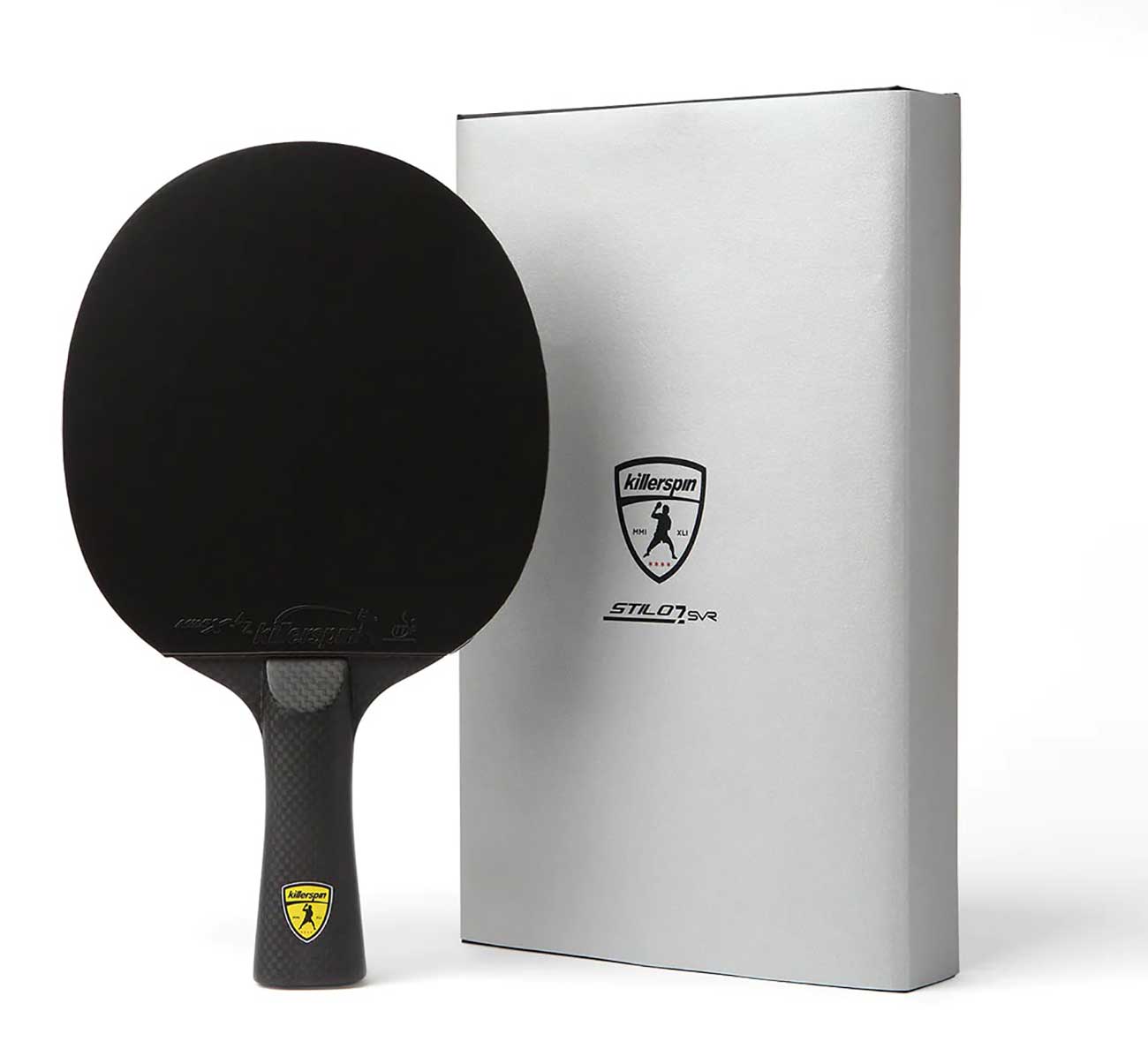 Stilo7 SVR Black Ping Pong Paddle