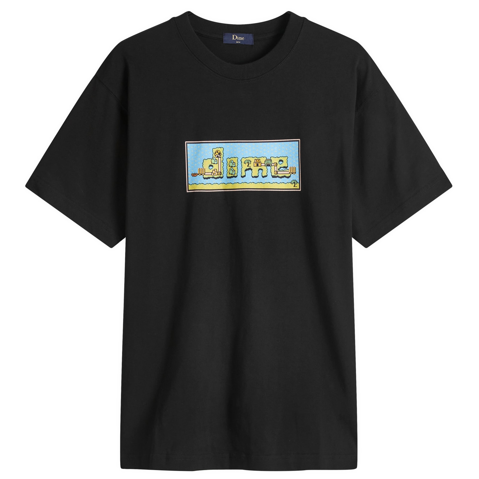 Dime Men's World T-Shirt in Black DIMEHO2460BLK