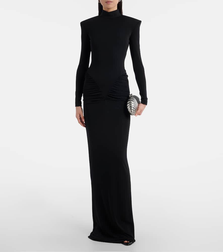 Darja ruched gown