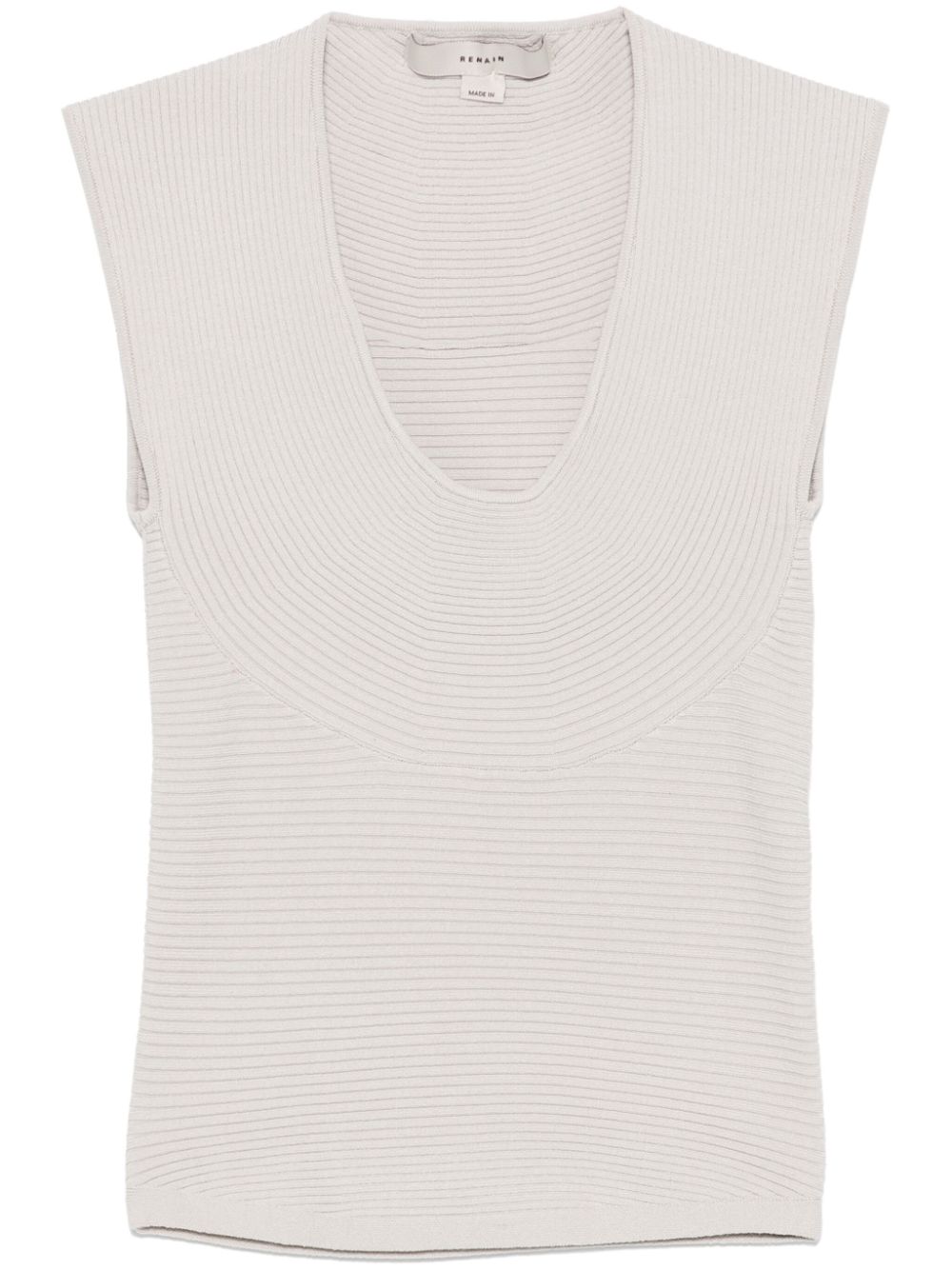 Elisa knitted top - Grey
